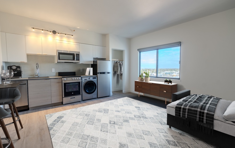 S3 - Studio floorplan layout with 1 bathroom and 387 square feet (Photo 1)