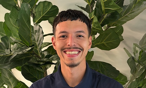 a person posing for a picture